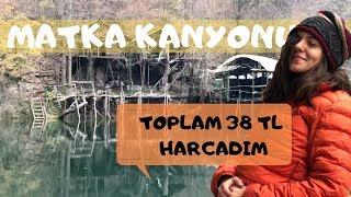 Matka Kanyonu Gezisi  Annemle Üsküp GEZİ VLOG [upl. by Aisercal]