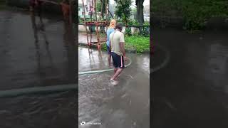 Dana cyclone effect stagnant water cleaning by cesspool vehicle [upl. by Ruth140]