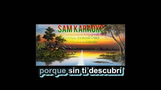 Nomás Contigo ☺☺☺ Grupo Lluvia ☺☺☺ Karaoke [upl. by Tillie]