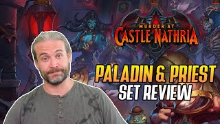 Hearthstone Murder at Castle Nathria Set Review  Paladin amp Priest [upl. by Yenolem833]