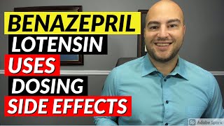 Benazepril Lotensin  Uses Dosing Side Effects  Medication Review [upl. by Peskoff]