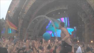 DVBBS live Tsunami at Tomorrowland 2014 Weekend 1 [upl. by Annaeiluj]