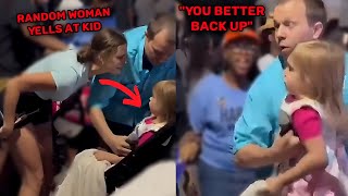 Dad Protects Kid From WOKE Mob When Men FIGHT BACK Against Woke People 3 [upl. by Balcke]