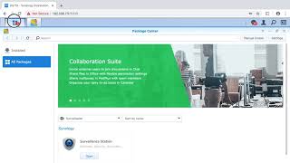 Synology Surveillance Station Install [upl. by Nnayhs]