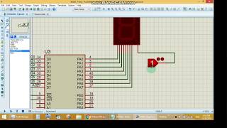 8086 µP  74HC373 Latch  8255A Proteus Simulation 7 Segment amp Push Buttons [upl. by Kcirdneh936]