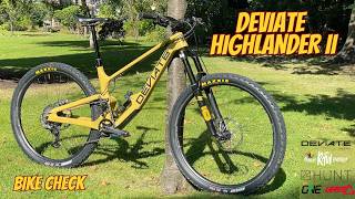 Deviate Highlander II  Bike Check 🎯 [upl. by Dranik825]