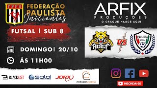 ADEF x PAULISTA FC  FUTSAL  SUB 8 [upl. by Jeffrey]