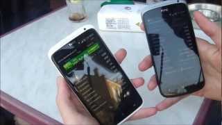 Benchmark  HTC One X vs HTC One S AnTuTu [upl. by Yendroc]