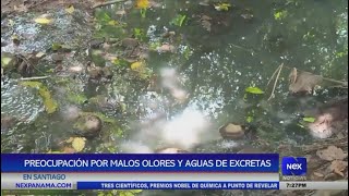 Preocupación por malos olores y aguas excretas en Santiago [upl. by Higbee]