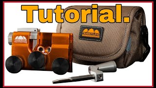 TIMBERLINE CHAINSAW SHARPENER How to use [upl. by Enyal717]