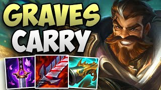 CHALLENGER JUNGLER SOLO CARRIES WITH GRAVES  CHALLENGER GRAVES JUNGLE GAMEPLAY  Patch 148 S14 [upl. by Willow]