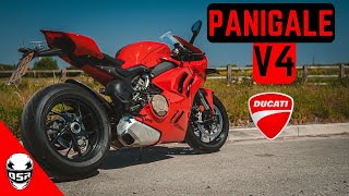 Ducati Panigale V4 Full review  215Bhp  INSANE [upl. by Wemolohtrab90]