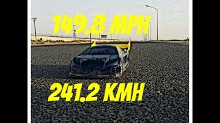 xray nt1 6s 2650kv 2412 kph  1498 mph q8 kuwait [upl. by Etnad]