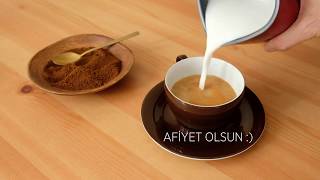 Moka Pot ile Latte Nasıl Yapılır How to coffee latte with a moka pot [upl. by Pry]