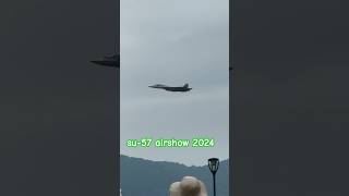 shorts Russia SU57 Zhuhai Airshow 2024 original sounds [upl. by Yeclehc487]