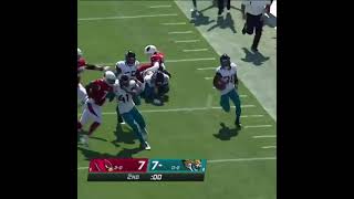 Jamal Agnew 109 kick six return  TD off Miss Field Goal  Jacksonville Jaguars  Gus Johnson [upl. by Illyes]