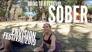 Going to a music festival SOBER  Envision Festival miniVlog [upl. by Safir]