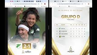 Copa Libertadores Femenina 2024 Grupos C y D Fecha 2 Resultados Posiciones y Fixture [upl. by Ambur]