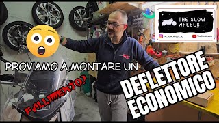 TheSlowGuide  Montiamo un deflettore economico su MT 650 [upl. by Nelak242]