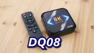 DQ08  Android TVBox con SoC Rockchip RK3528 [upl. by Nnaitsirhc]