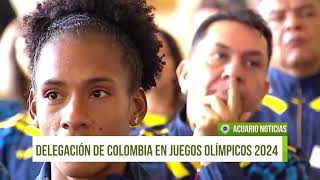 Delegación de Colombia en Juegos Olímpicos 2024 [upl. by Sewole]