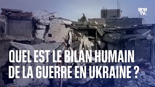 Un an de guerre en Ukraine et combien de morts et de réfugiés [upl. by Antony790]