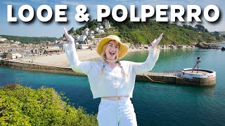 Day Trip to Looe amp Polperro on Cornwalls Stunning South Coast  UK Travel [upl. by Anavahs]