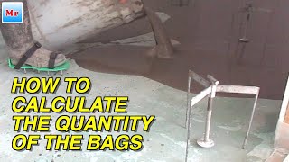 How To Calculate How Many Bags Floor Leveling Compound Need for Concrete Floor MrYoucandoityourself [upl. by Rojam32]