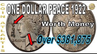 How would you identify a legit 1922 silver dollar value todayOVER 381875 [upl. by Rabka]