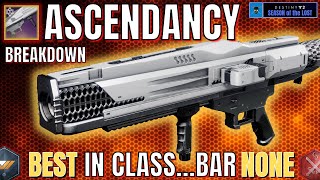 ASCENDANCY Destiny 2 PvE  PvP Season of the Lost Ritual Rocket Launcher Breakdown [upl. by Thagard]