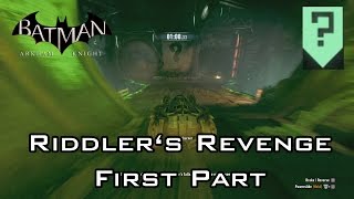 Batman Arkham Knight  Riddlers Revenge First Quest  Beating him at the First Race [upl. by Nealson]