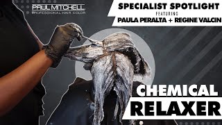 How To Do A Virgin Chemical Relaxer Like A Pro  Specialist Spotlight [upl. by Helenka]