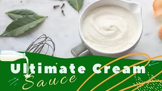 3 INGREDIENT BECHAMEL SAUCE  BEST WHITE SAUCE EVER [upl. by Wonacott]