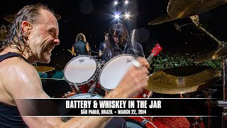 Metallica Battery amp Whiskey in the Jar São Paulo Brazil  March 22 2014 [upl. by Schalles]