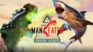 MANEATER  ALL CUTSCENES MOVIE including TRUTH QUEST DLC [upl. by Eliath]