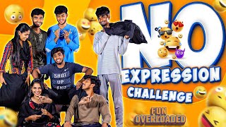 NO Expression Challenge😂comedy challenge🤣 channel comedy viral [upl. by Faunie]