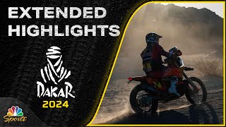 Stage 12  2024 Dakar Rally  EXTENDED HIGHLIGHTS  11924  Motorsports on NBC [upl. by Gervais115]