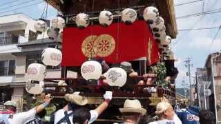 二俣諏訪神社祭典2013 銀座通りに入る帽山連 OLYMPUS PEN EP5／MZuiko Digital 17mm F18 [upl. by Vijar]