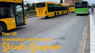 Drar till Kristianstad och åker buss  Skånska Bussresor 4 [upl. by Eiclud]