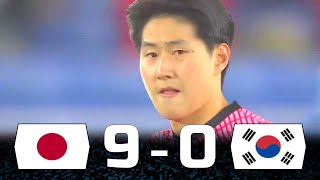 Three Matches That Japan Destroyed South Korea [upl. by Strepphon800]