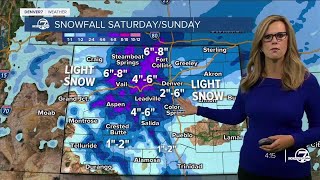 Winter storm watch issued for Colorado [upl. by Libre836]