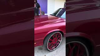 Breaking News Candy Paint Chevy Montae Carlo ss pulls up looking clean car cars carshoe carmeet [upl. by Ylesara233]