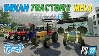 II FS22 ALL INDIAN TRACTORS MOD ll Farming Simulator 22 ll INDIAN TRACTORS MOD CHELENGE II [upl. by Wallinga]