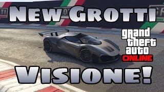 NEW Grotti Visione full customization  GTA Online Smugglers Run DLC [upl. by Jarrid]