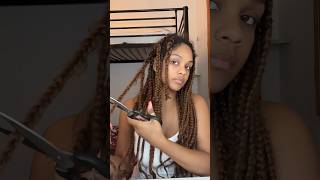 Pov  je retire les tresses de mamie🥹 tiktok ytbshort curlyhairroutine curlygirl funny grwm [upl. by Ru]