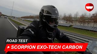 Scorpion EXOTECH Carbon  Review  Road Test  Champion Helmets [upl. by Nayrbo]