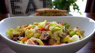 Fresh amp Flavorful Mediterranean Tuna Salad  Quick 10Minute Recipe [upl. by Ocnarf]