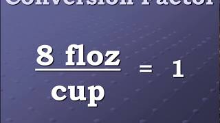 Convert cups to fluid ounces and back [upl. by Reinhart936]