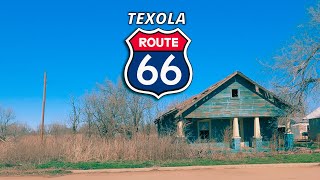 A FORGOTTEN TOWN ON ROUTE 66  TEXOLA [upl. by Suiddaht]