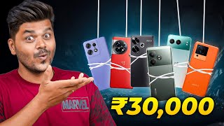 ⚡Top 5 Best Smartphones📱 Under ₹30000 🔥AUGUST 2024 TamilTech [upl. by Cioban301]